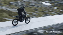 Riding Motorcycle Ethan Hunt GIF
