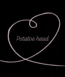 potatoe head love heart