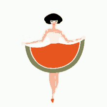 Skirt Watermelon GIF - Skirt Watermelon GIFs