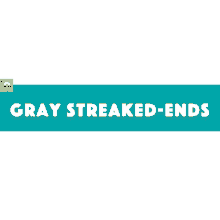gray streaked