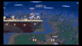 a screenshot of a video game with turk on the bottom right