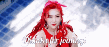 Red Velvet Red Flavour GIF - Red Velvet Red Flavour Joy GIFs