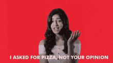 I Asked For Pizza Not Your Opinion Ananya Panday GIF - I Asked For Pizza Not Your Opinion Ananya Panday Sassy GIFs