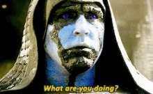 Ronan The Accuser, What Are You Doing - Wyd GIF - Wud GIFs