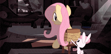 Fluttershy Tied Up GIF - Fluttershy Tied Up Guilty GIFs