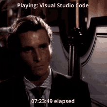 patrick bateman visual studio code vsc developer