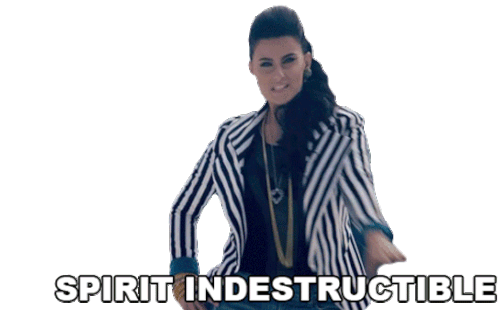 Spirit Indestructible Nelly Furtado Sticker - Spirit Indestructible Nelly Furtado Spirit Indestructible Song Stickers