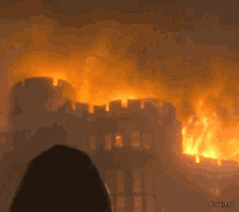 Burning The Crown GIF - Burning The Crown Flames GIFs