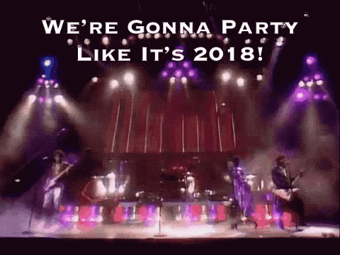 Happy New Year Prince GIF - Happy New Year Prince 2018 - Discover & Share  GIFs