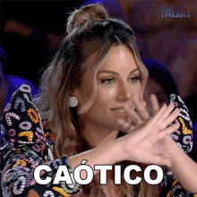 Caotico Edurne GIF - Caotico Edurne Got Talent España GIFs