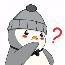 confused thinking think penguin idea