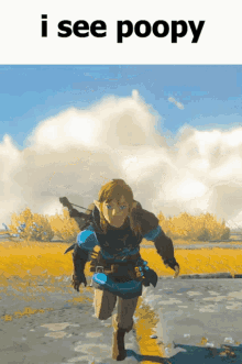 i see poopy botw totk breath of the wild tears of the kingdom