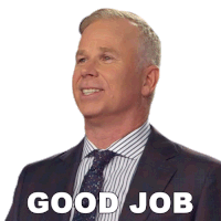 Good Job Gerry Dee Sticker - Good Job Gerry Dee Family Feud Canada Stickers