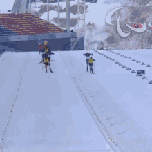 Were Coming Para Cross Country Skiing GIF - Were Coming Para Cross Country Skiing Paralympics GIFs