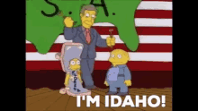 Im Idaho Idaho GIF - Im Idaho Idaho Ralph Wiggum GIFs