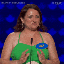 Excited Lucy GIF - Excited Lucy Family Feud Canada GIFs