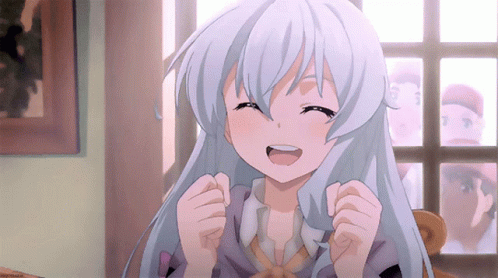 Happy Anime GIF - Happy Anime Talking - Discover & Share GIFs