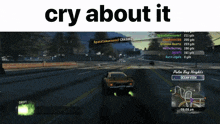 Cry About It Burnout Paradise GIF - Cry About It Burnout Paradise Remastered GIFs
