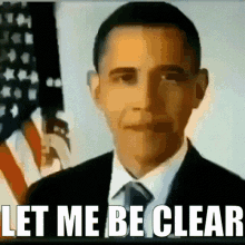 Obama Let Me Be Clear GIF