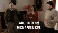 Peep Show Petrol Bomb GIF - Peep Show Petrol Bomb GIFs
