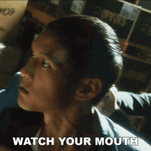 Watch Your Mouth Harry Shum Jr GIF - Watch Your Mouth Harry Shum Jr Wong Fu Productions GIFs