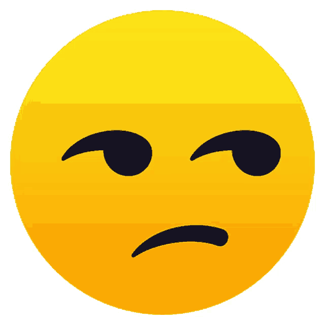 Unamused Face Emojis Stickers for Sale