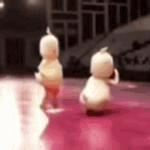 Duck Duck Hitting Duck GIF - Duck Duck Hitting Duck Duck Forgets To Leave The Stage GIFs