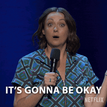 Its Gonna Be Okay Celeste Barber GIF - Its Gonna Be Okay Celeste Barber Celeste Barber Fine Thanks GIFs