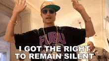I Got The Right To Remain Silent Danny Mullen GIF - I Got The Right To Remain Silent Danny Mullen I Can Choose To Not Say Anything GIFs