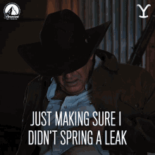 a leak