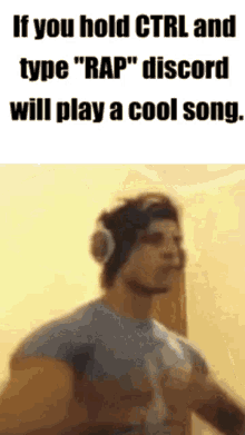 If You Hold Ctrl And Type Rap Discord Will Play A Cool Song Zyzz GIF - If You Hold Ctrl And Type Rap Discord Will Play A Cool Song Zyzz Discord GIFs