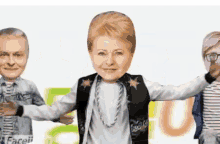 Nauseda Grybauskaite GIF - Nauseda Grybauskaite Dancing GIFs