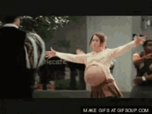 Pregnant Turnt GIF - Pregnant Turnt Dance GIFs