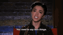 Shut Up You Need To Say Less Things GIF - Shut Up You Need To Say Less Things Dont Talk Much GIFs