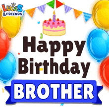 Happy Birthday Brother Happy Birthday Bhai GIF