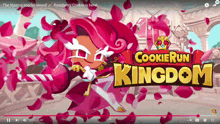 a video of a cookie run kingdom game is being played