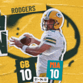 Miami Dolphins (10) Vs. Green Bay Packers (10) First Quarter GIF - Nfl National Football League Football League GIFs
