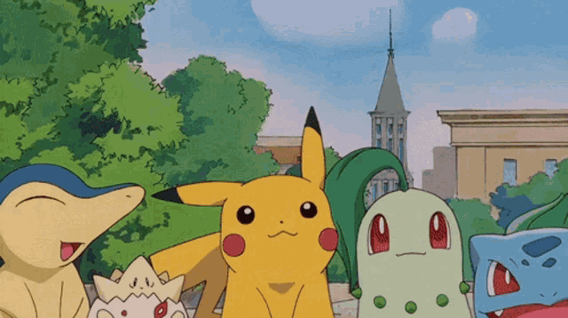 Pokemon Happy GIF Pokemon Happy Celebrate Discover Share GIFs