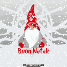 Buon Natale Italian Christmas Card GIF - Buon Natale Italian Christmas Card GIFs