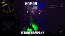 Hop On GIF - Hop On Lethal Company GIFs