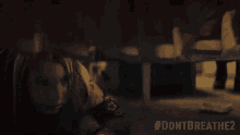 Hide Under The Bed Phoenix GIF - Hide Under The Bed Phoenix Dont Breathe2 GIFs