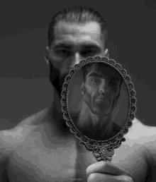 Chad Mirror GIF
