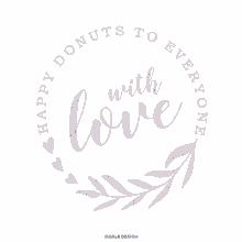 Happy Donuts To Everyone Donuts GIF - Happy Donuts To Everyone Donuts Kiggle Design GIFs