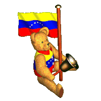 Venezuela Flag Venezuela Sticker Sticker - Venezuela Flag Venezuela Sticker Teddy Bear From Venezuela Stickers