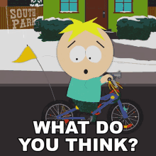 What Do You Think Butters Stotch GIF - What Do You Think Butters Stotch South Park GIFs