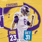 Detroit Lions (31) Vs. Minnesota Vikings (23) Fourth Quarter GIF - Nfl National Football League Football League GIFs