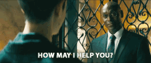 How May I Help You Lance Reddick GIF - How May I Help You Lance Reddick Charon GIFs