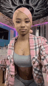 Black Girl Pink Hair GIF - Black Girl Pink Hair GIFs