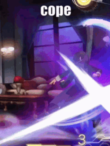 Melty Blood Cope GIF - Melty Blood Cope Combo GIFs
