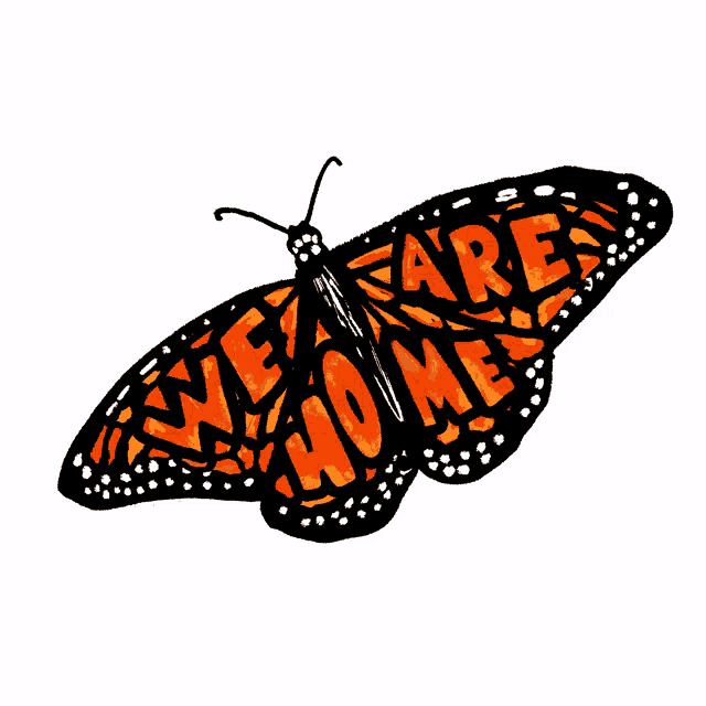 Monarch Butterfly Sticker – The Roving House